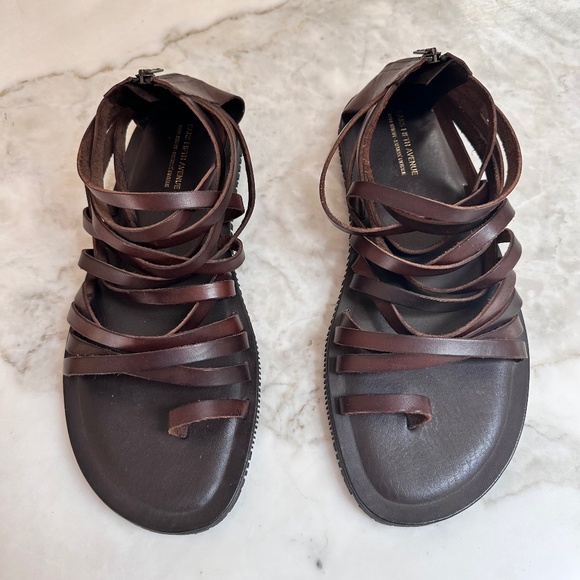Saks Fifth Avenue Other - Leather Sandals Made in Italy